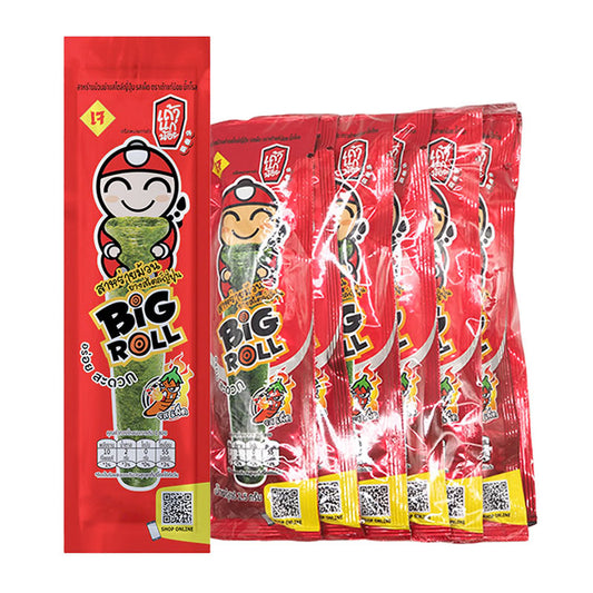 태국 타오케노이 김과자 빅롤 매운맛 2.5g X 12개