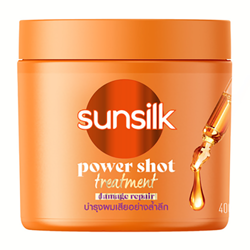 선실크 트리트먼트 헤어팩 Demage Repair (ORANGE) 400ml