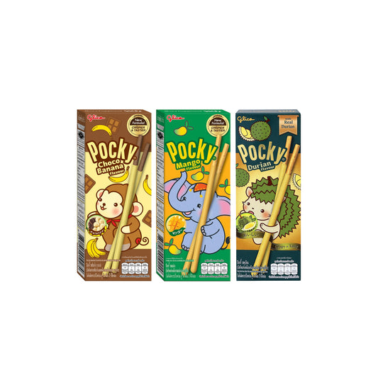태국포키 10개 세트 POCKY 초코바나나 망고 두리안