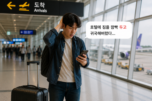 태국 호텔에 짐 두고 왔는데... 한국에서 받을 수 있을까요? 더 듀티프리가 도와드립니다!