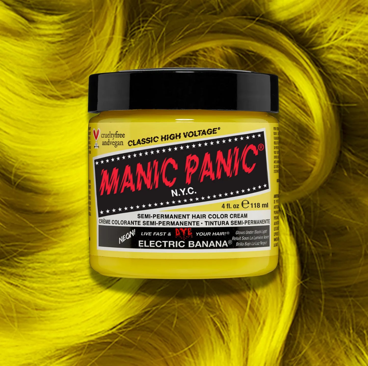 매닉패닉 헤어컬러 Electric Banana