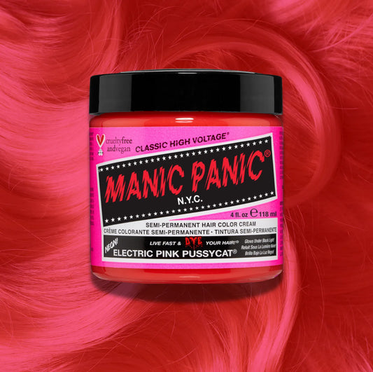 매닉패닉 헤어컬러 Electric Pink Pussycat