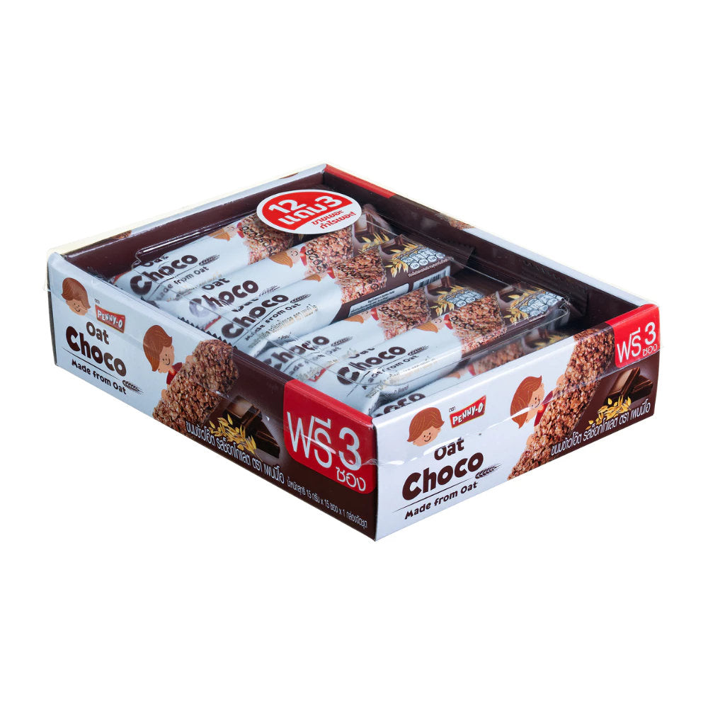 Penny-O 페니오 오트 초코 스낵바 15g X 15개 (Oat Chocolate)