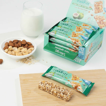 Foodfiit 푸드핏 그레놀라바 15g X 12개 (Coconut Caramel)