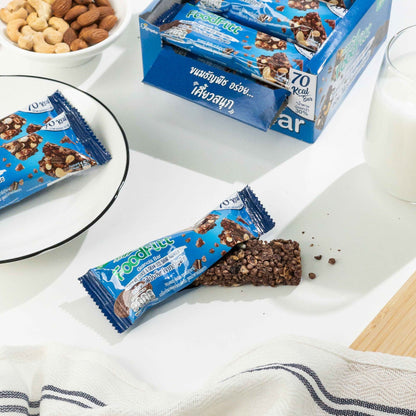 Foodfiit 푸드핏 그레놀라바 15g X 12개 (Chocolate Cookie & Cream)