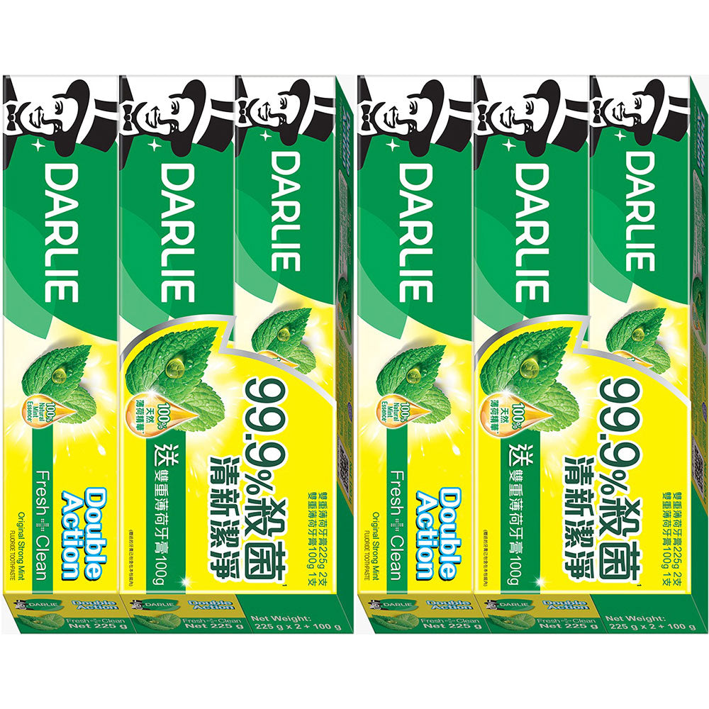[무료배송] 홍콩 달리치약 더블액션 225g 4개 100G 2개